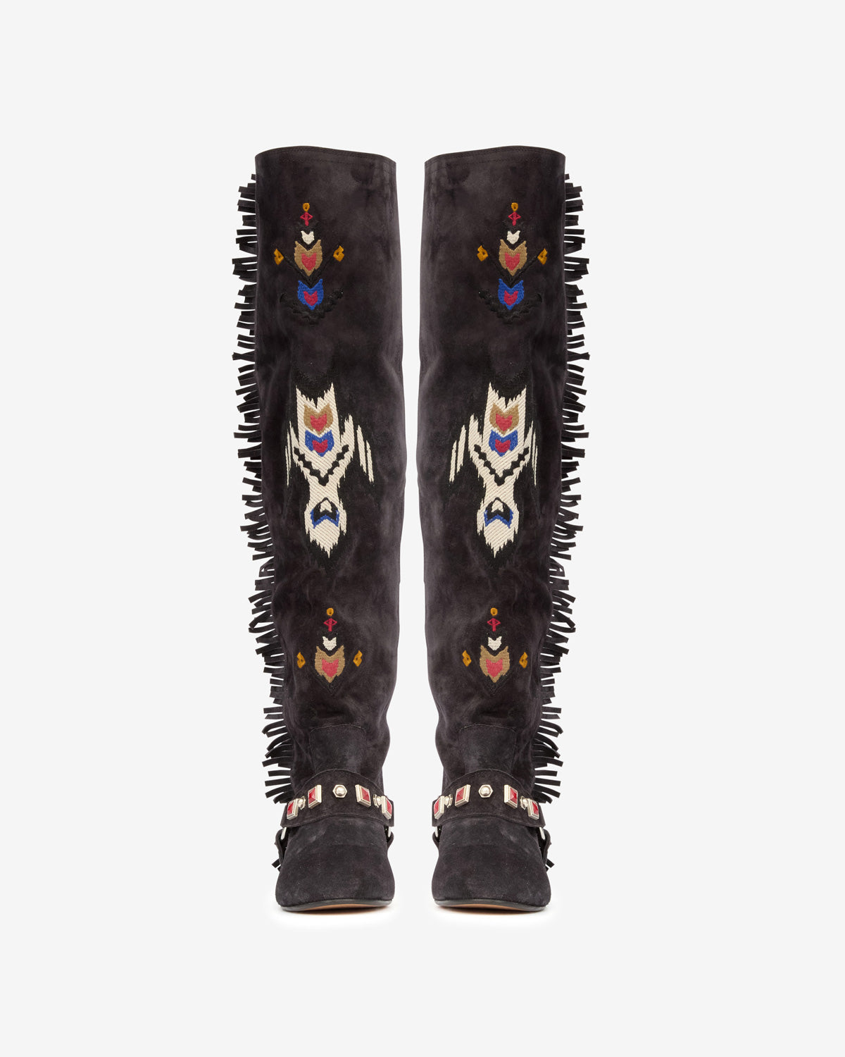 Slava thigh boots Woman Black 3