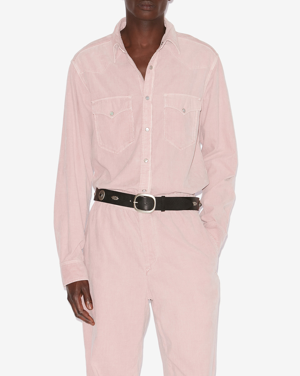 Camisa vasco Man Soft pink 4