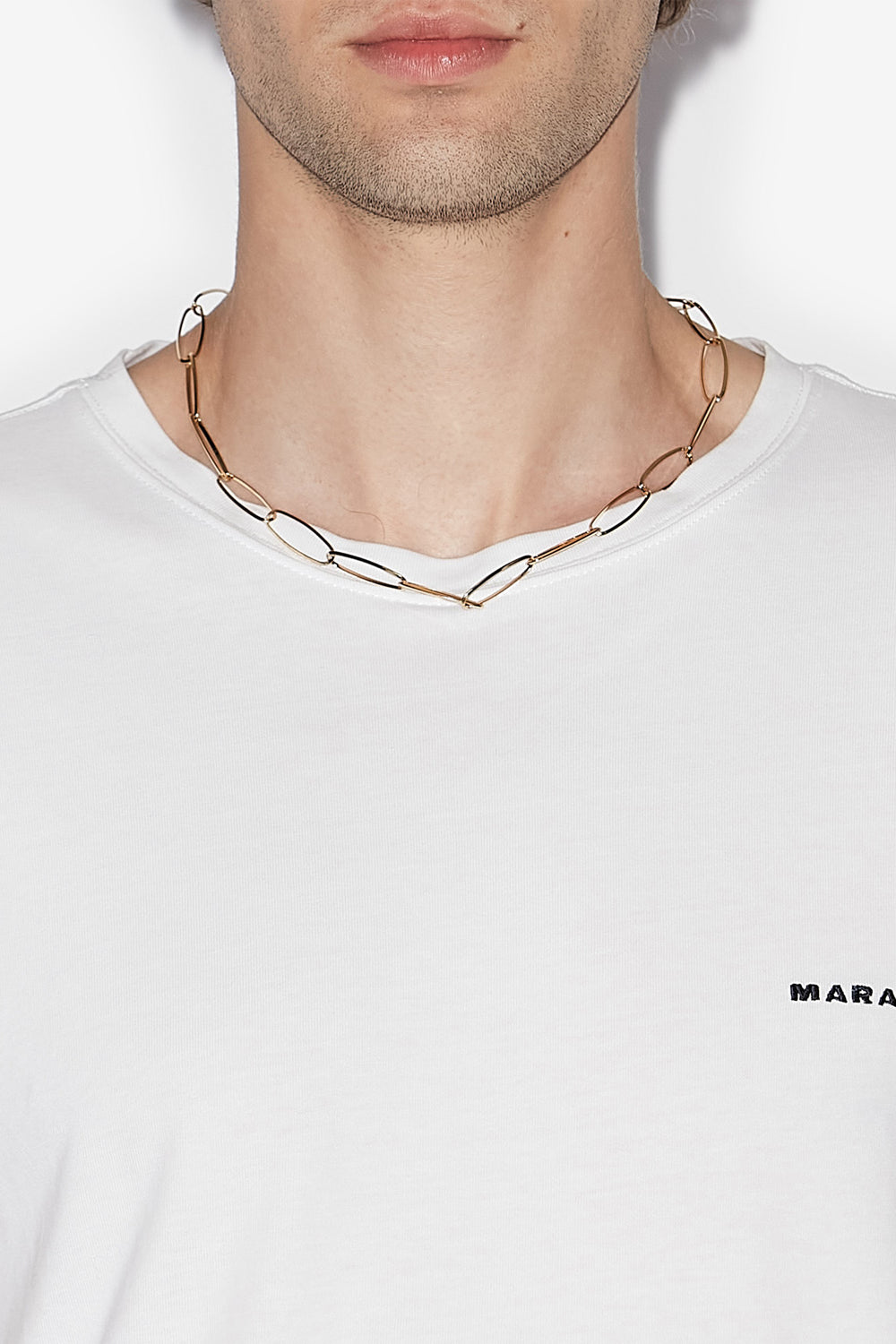 Collana billy in ottone dorato - D'oro - Man - 2