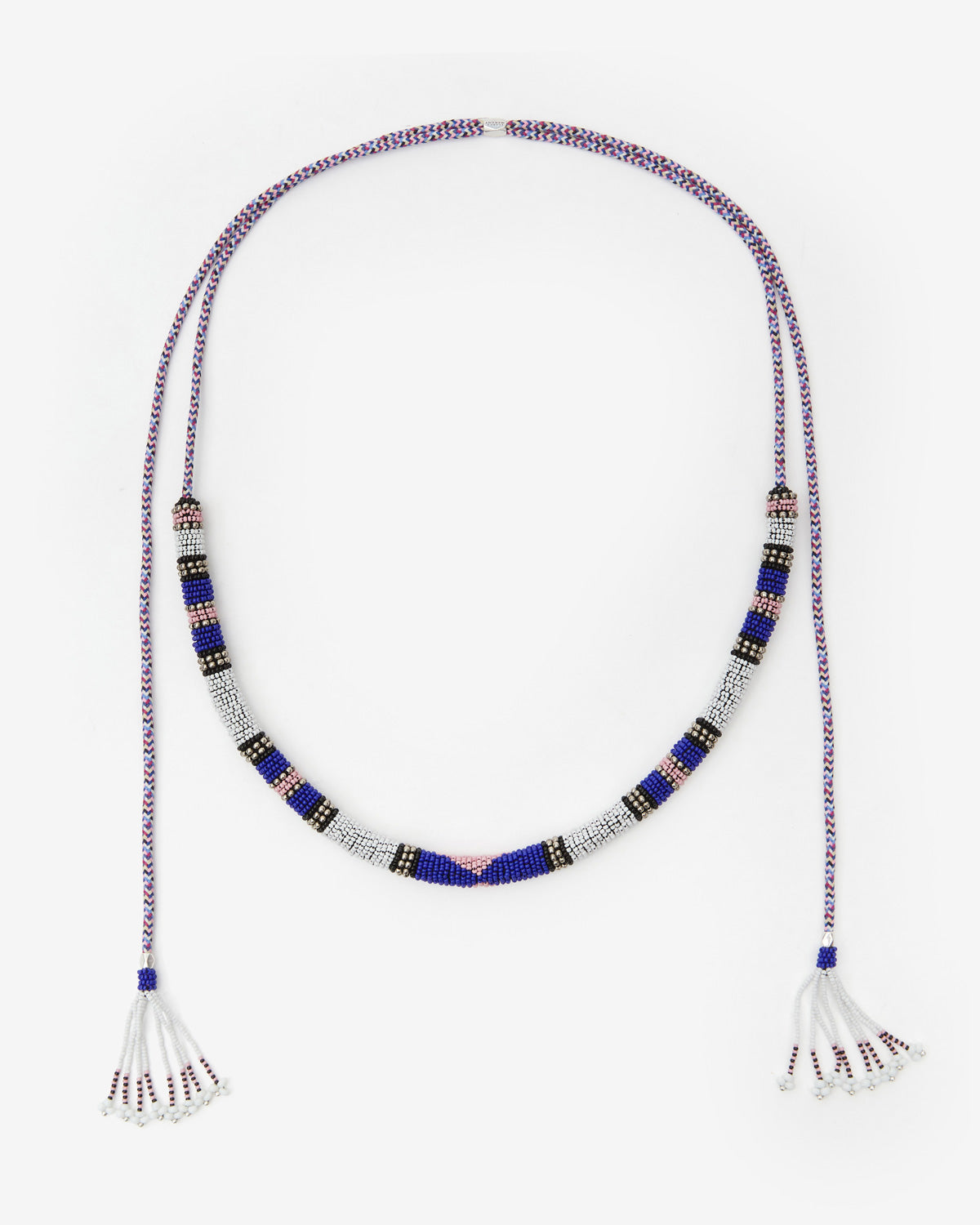 Collier nuna Woman Blanc et argenté 1