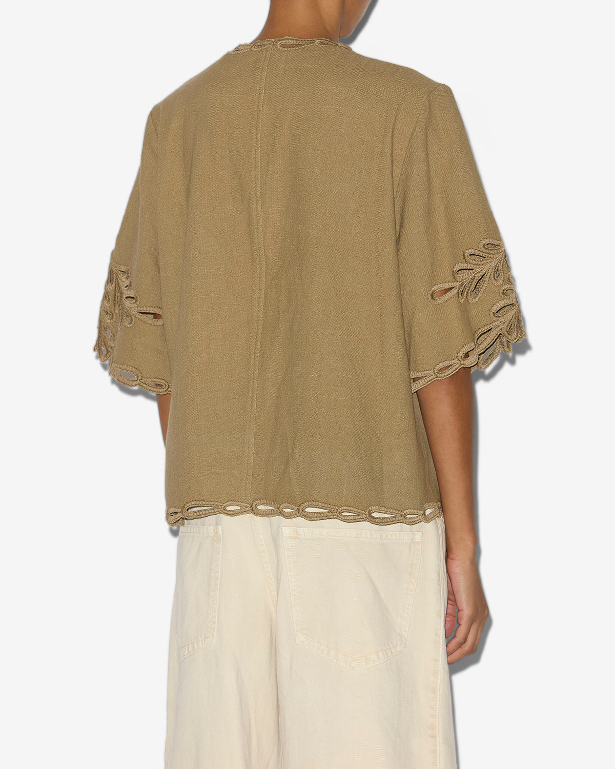 Top shana Woman Light khaki 3