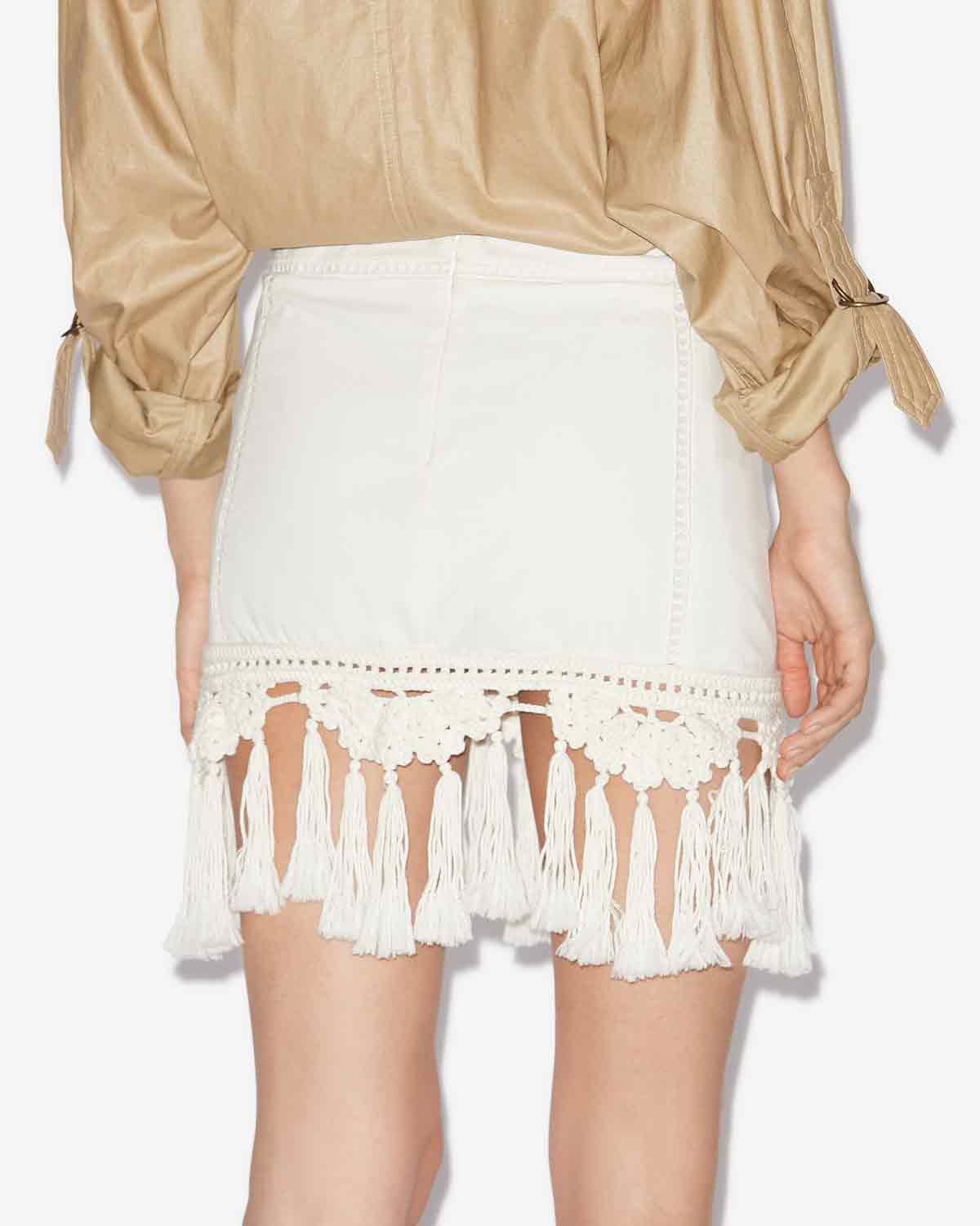 Sandra skirt Woman White 3