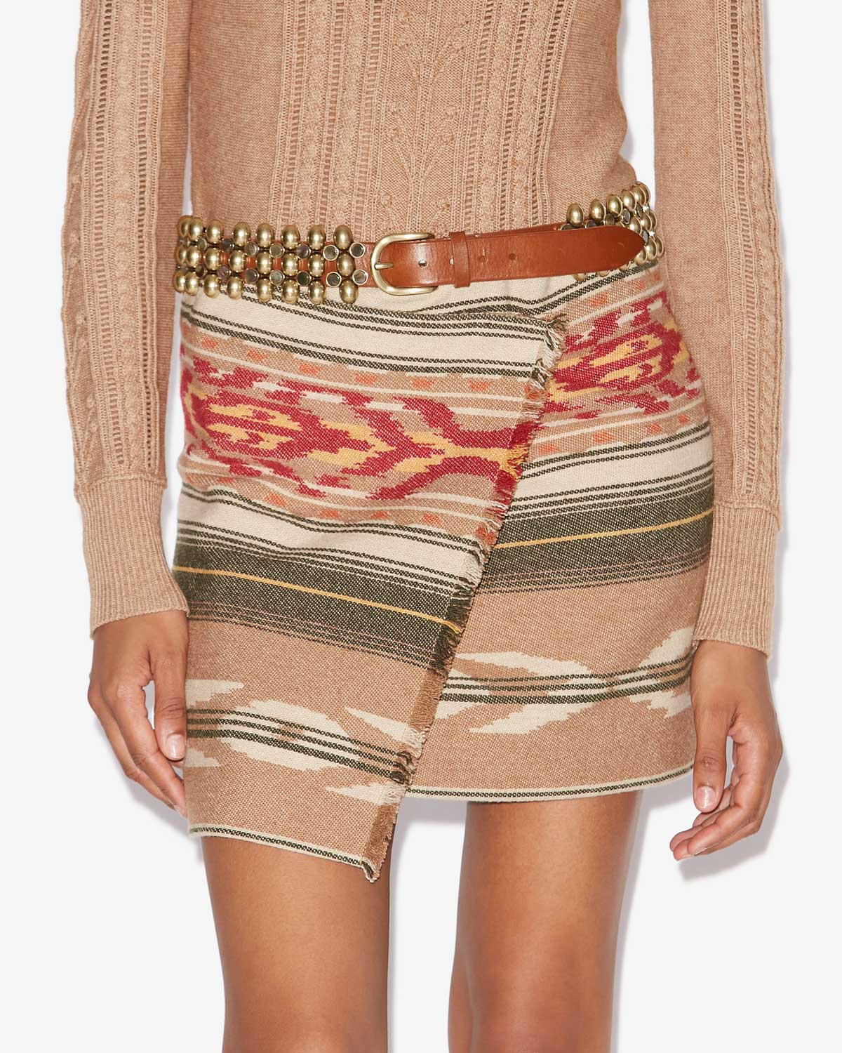 Adelaide skirt Woman Camel 4