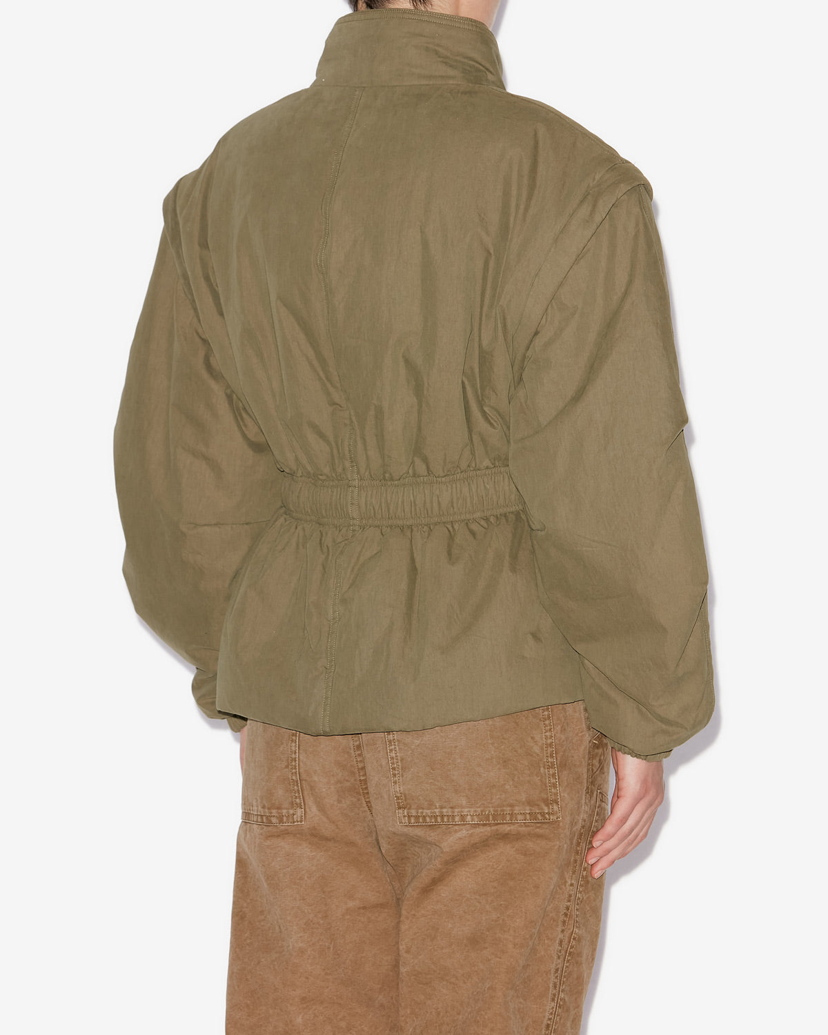 Steppmantel dastyni aus baumwolle - Khaki - Woman - 4