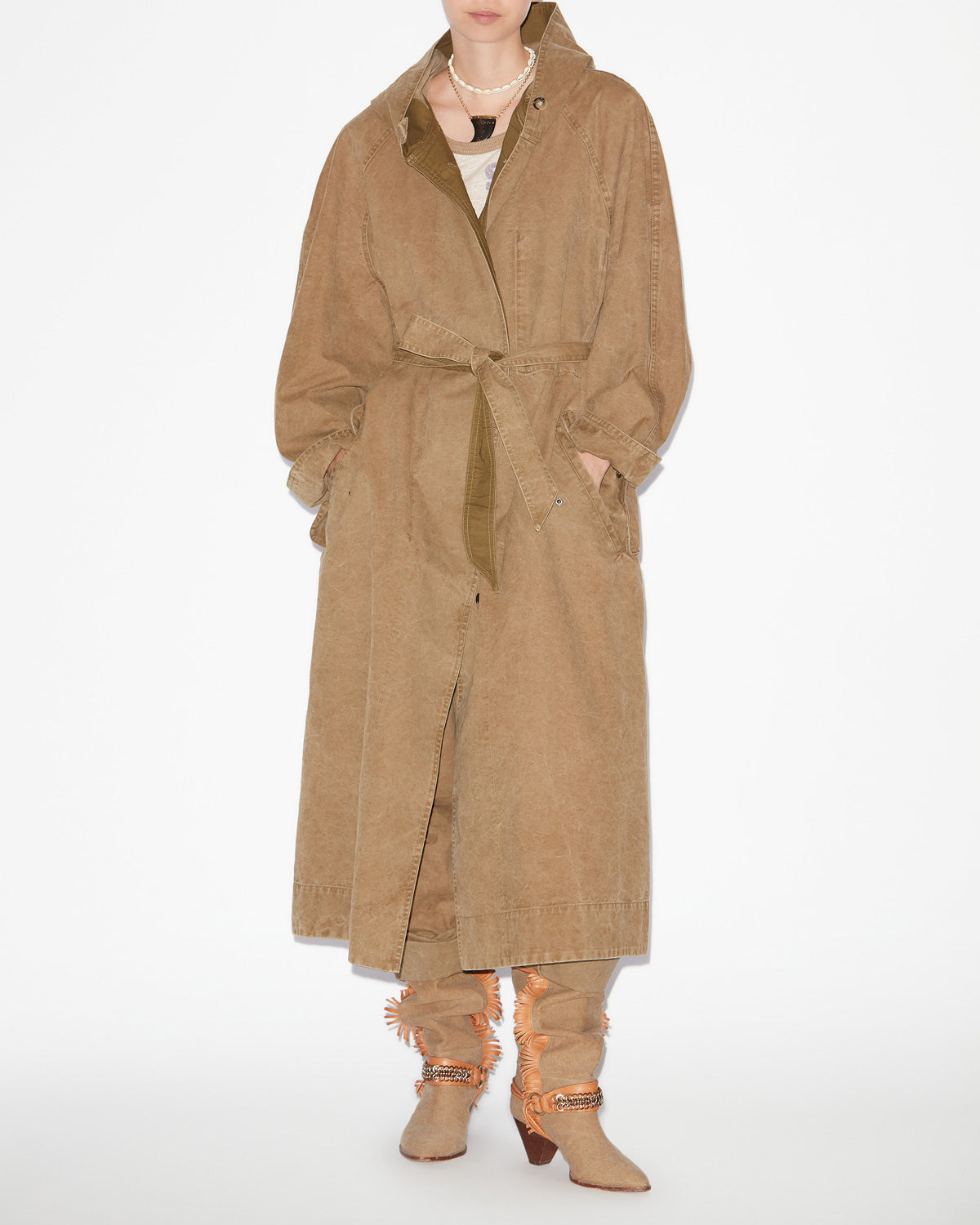 Ketlyn coat Woman Light bronze 4