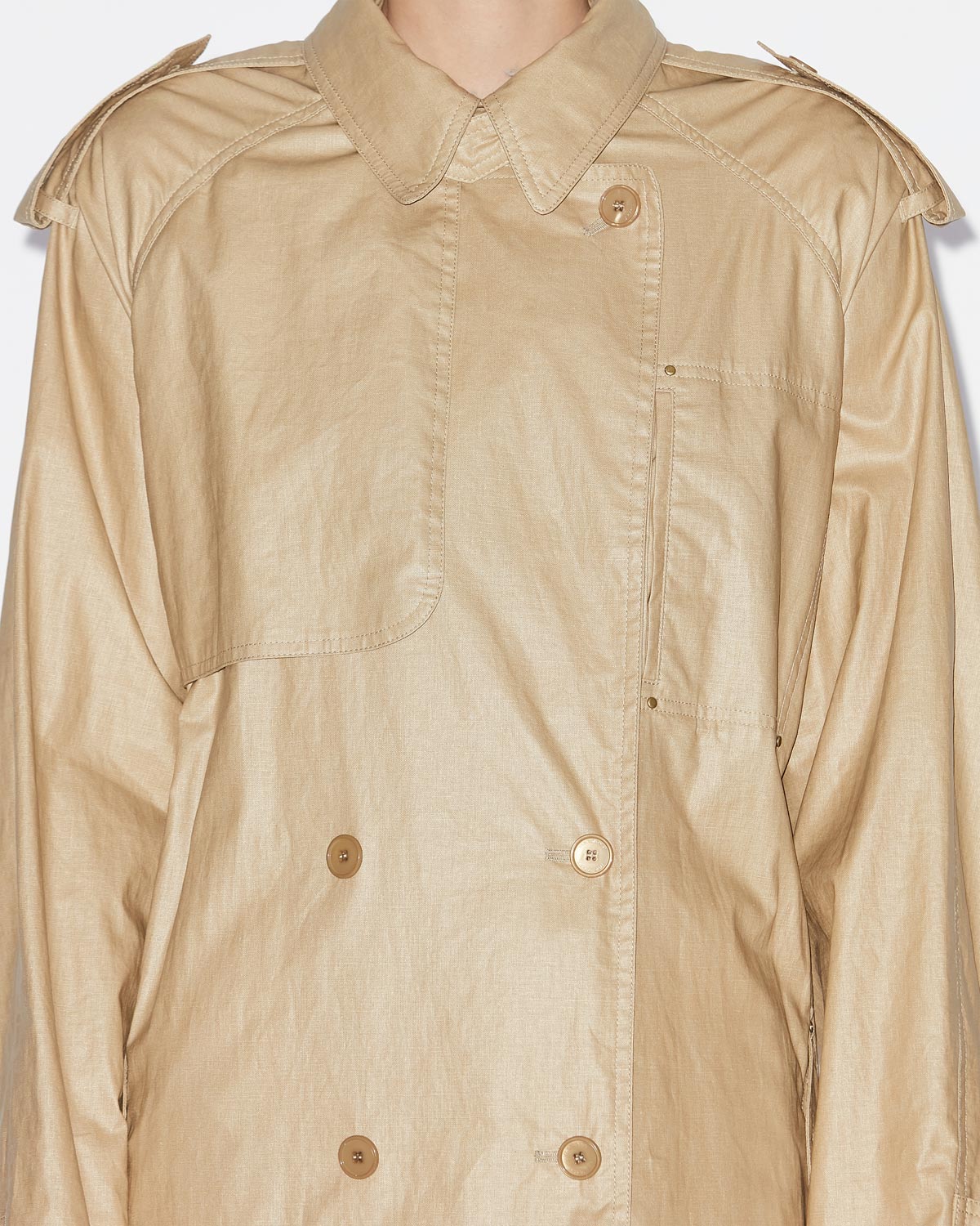 Franny coat Woman Beige 2