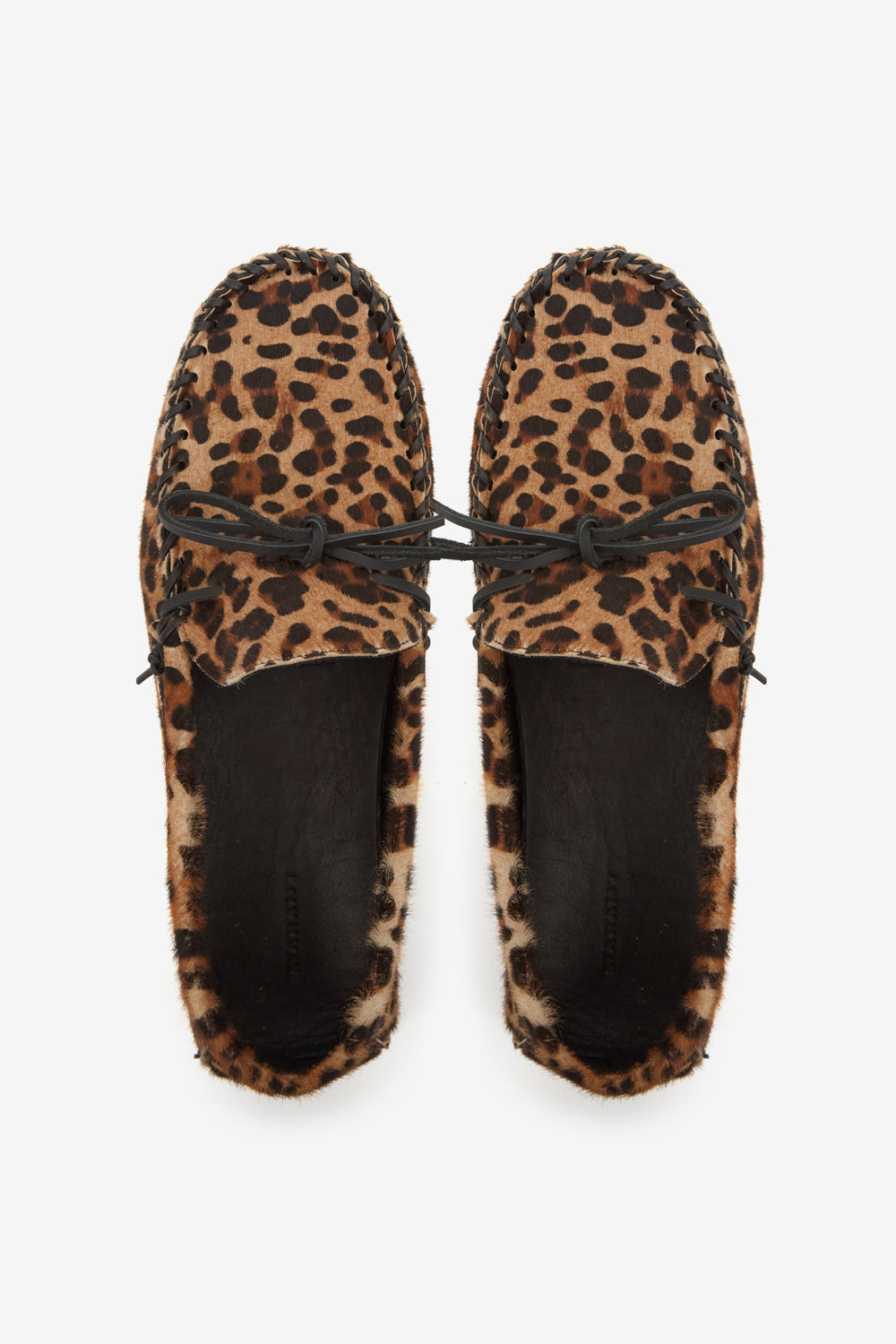 Mocassins fitzo en cuir imprimé - Léopard - Man - 4