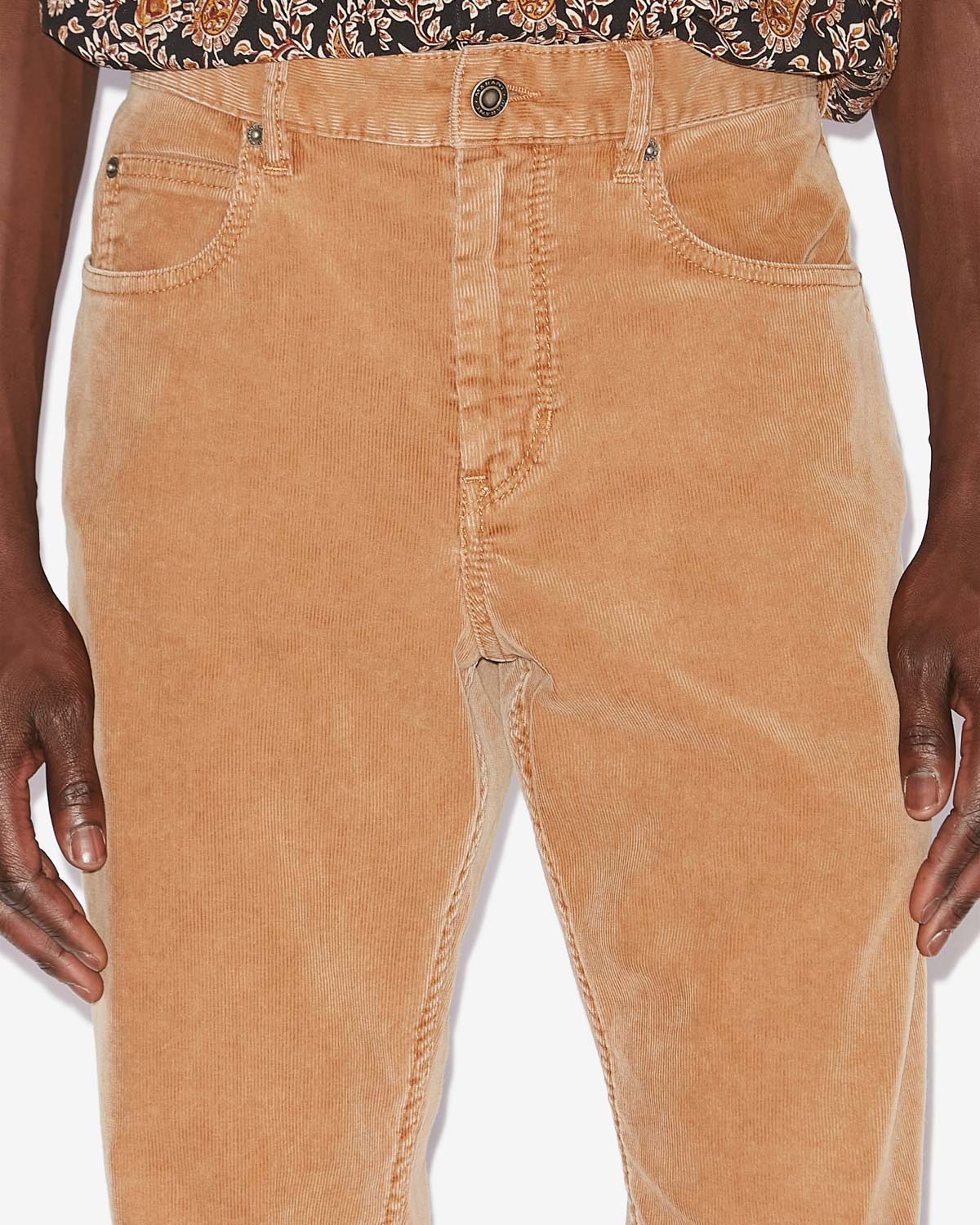 Pantalon lewys Man Camel 2