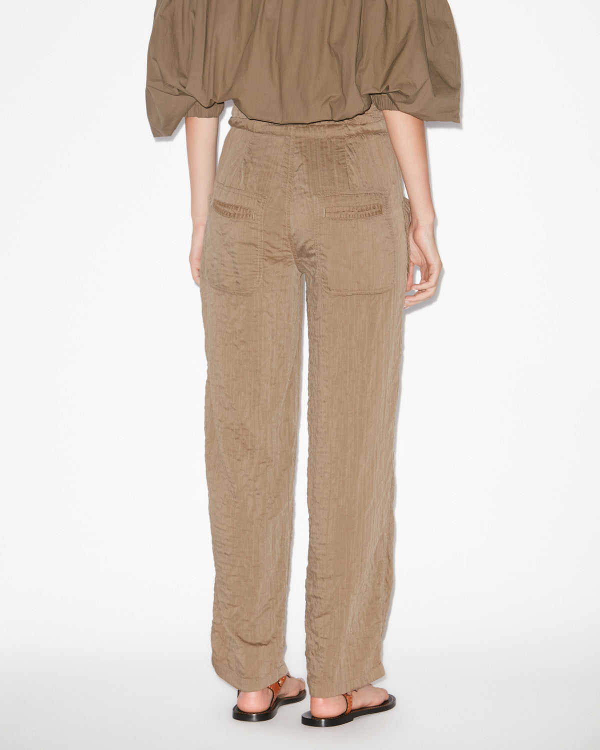 Hose serida Woman Khaki 4