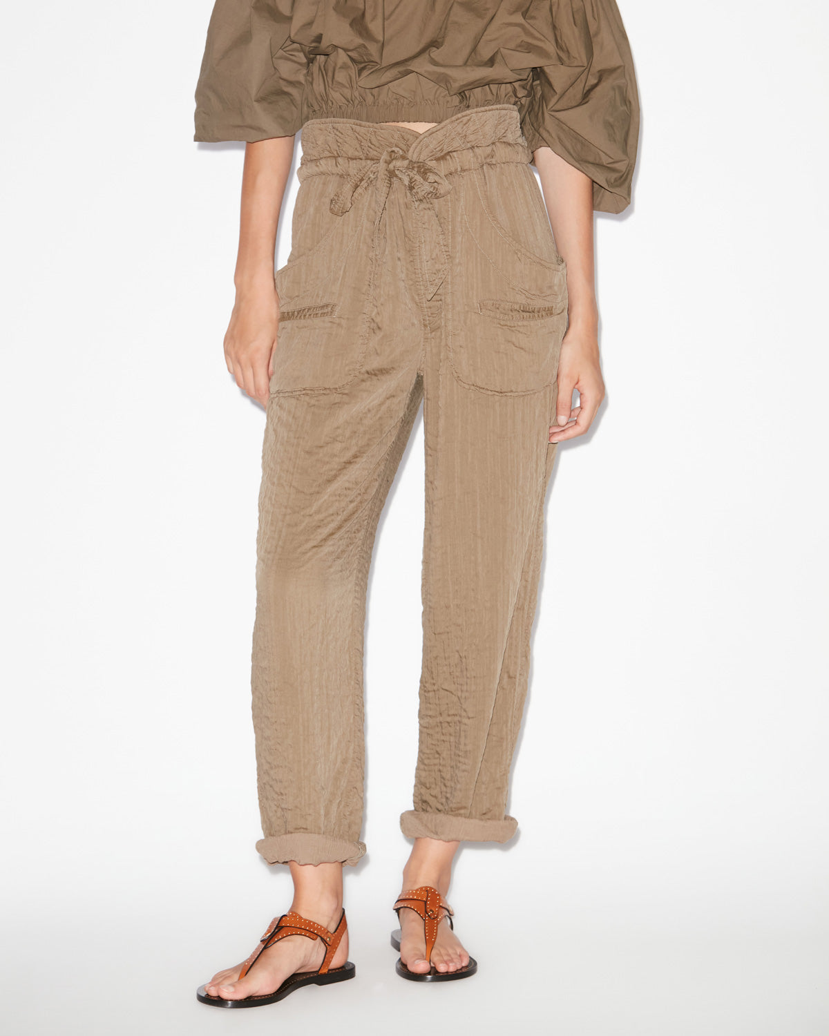 Serida pants Woman Khaki 5