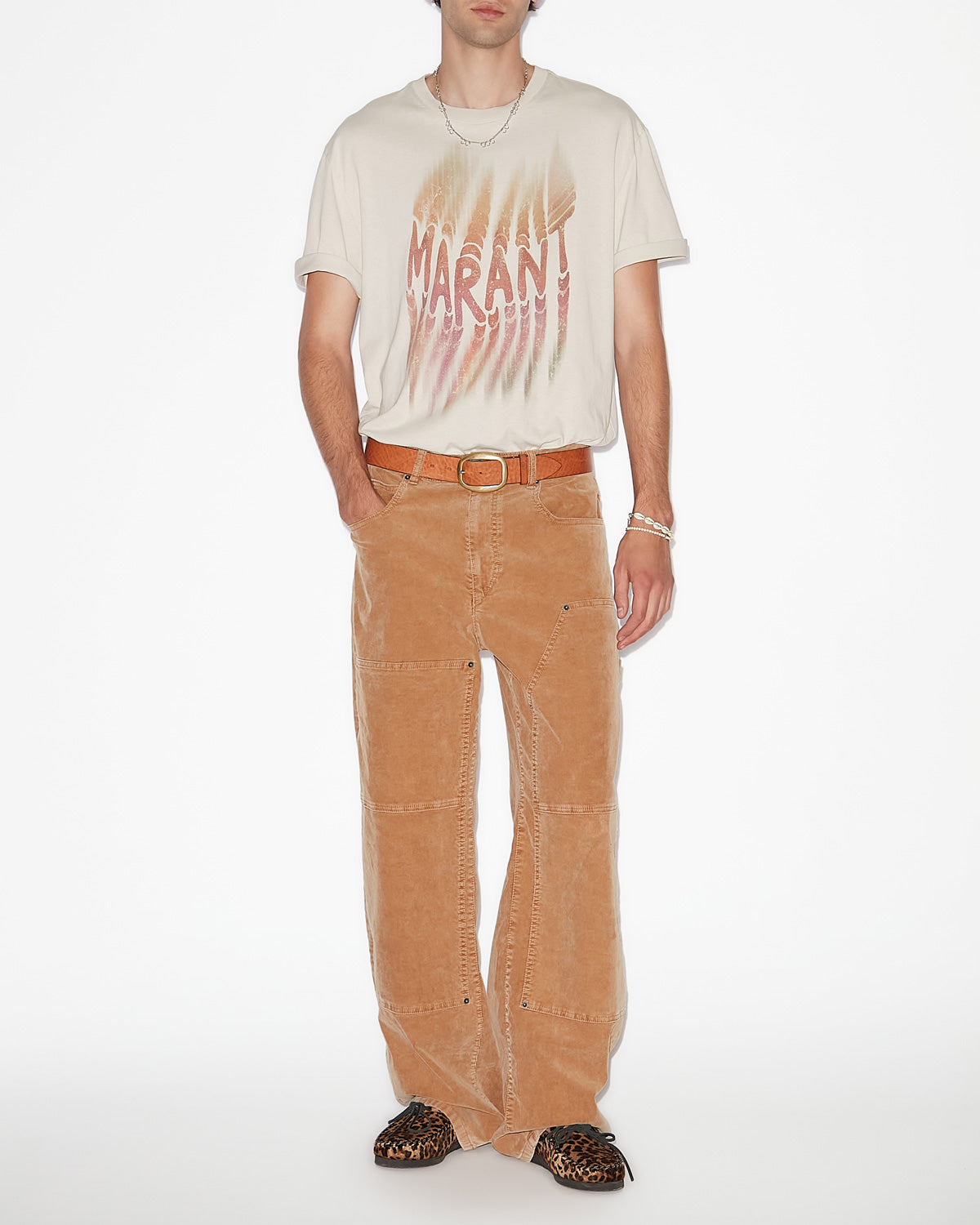 Pantalón lorson Man Camel 4