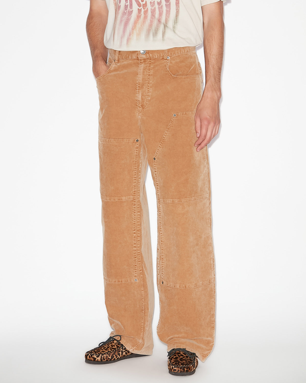 Pantaloni lorson Man Camel 4