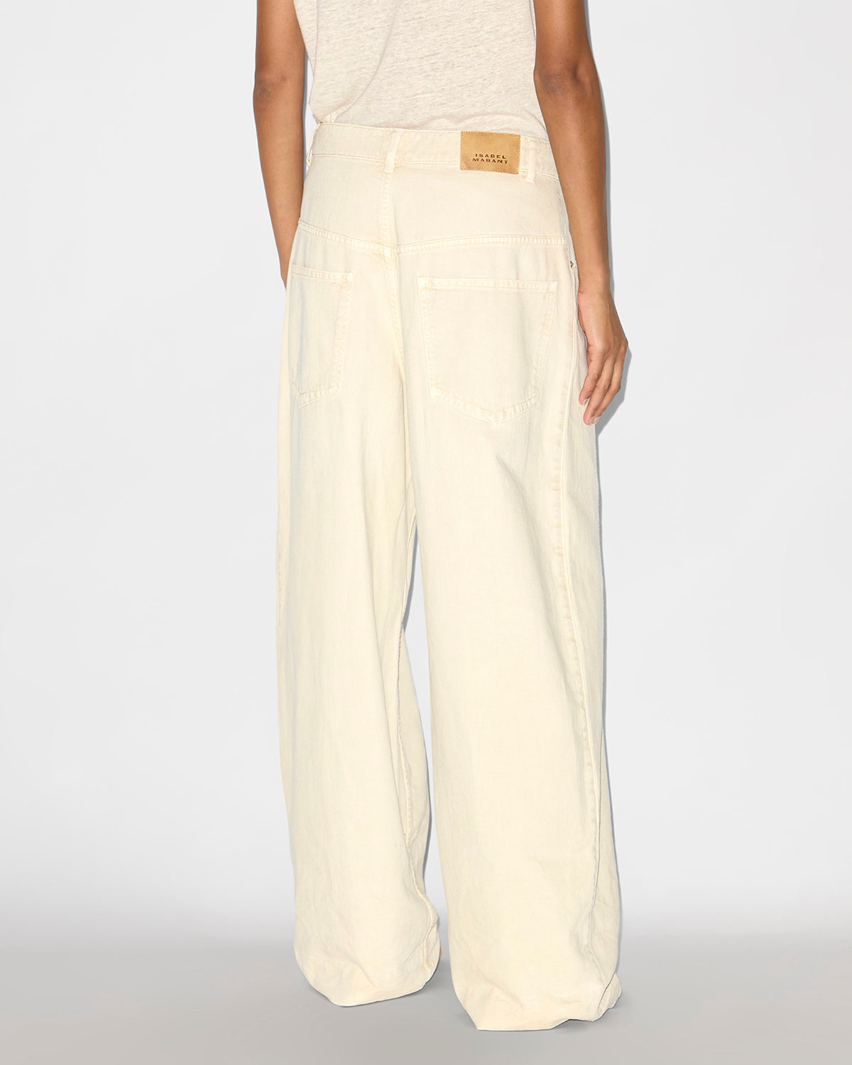 Rachelle pants Woman Ecru 3