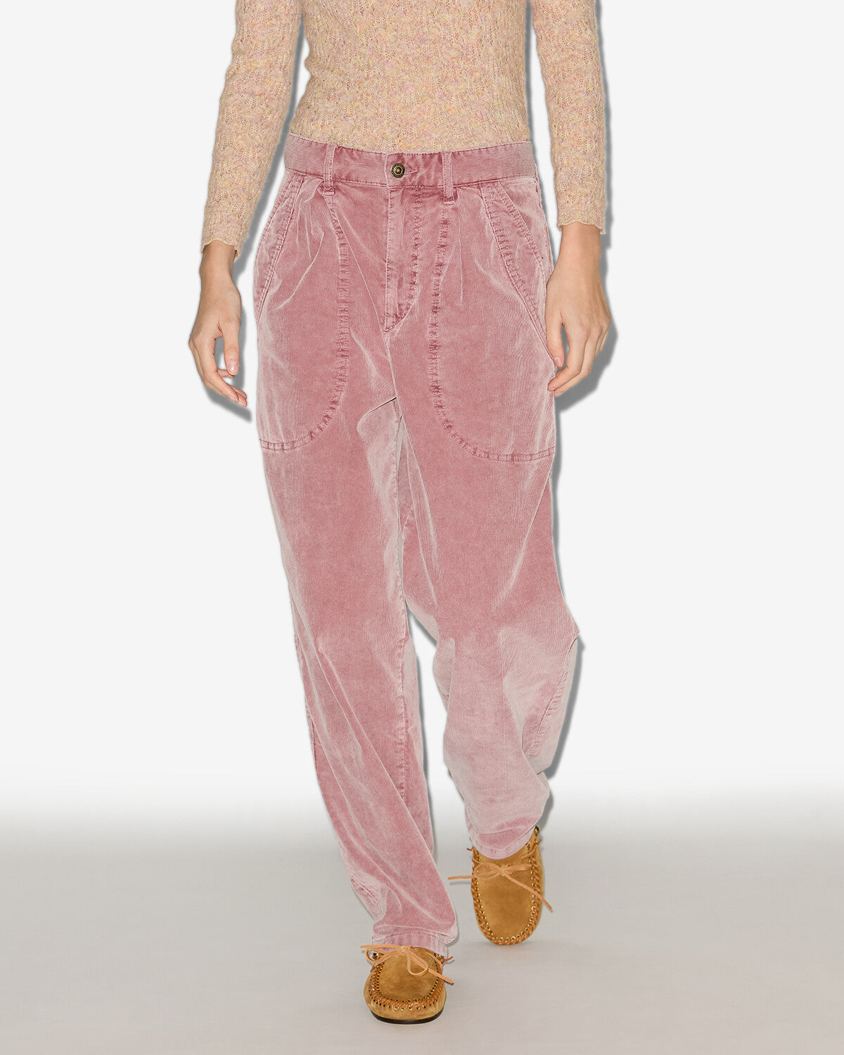 Onyta pants Woman Sepia pink 4