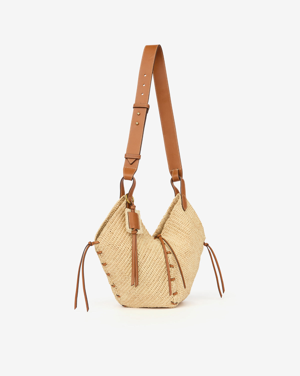 Tampa mini bag Woman Natural and cognac 1