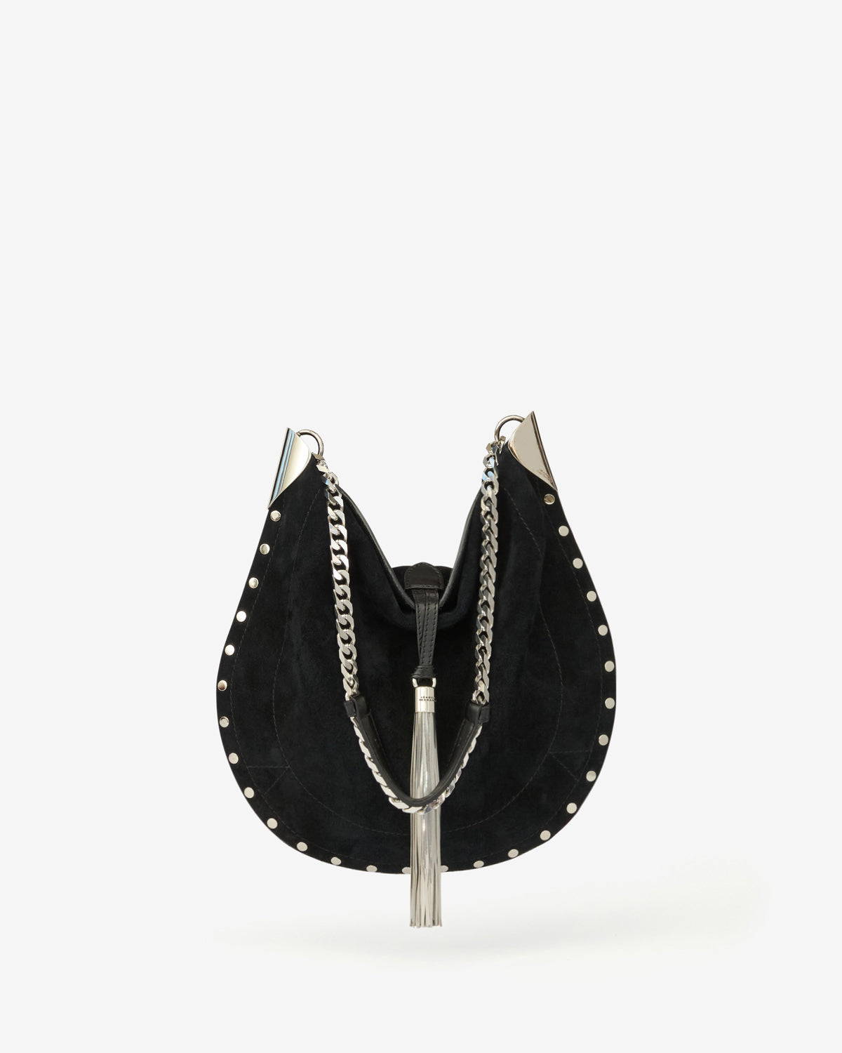 Oskan tassel バッグ Woman Black and silver 3