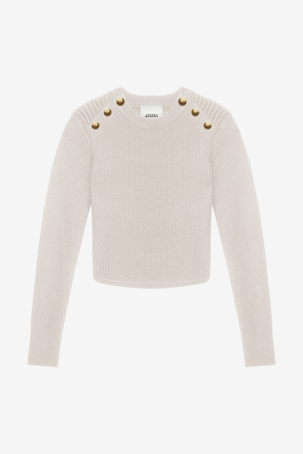 Nust ribbed merinos wool sweater - Nude - Woman - 1
