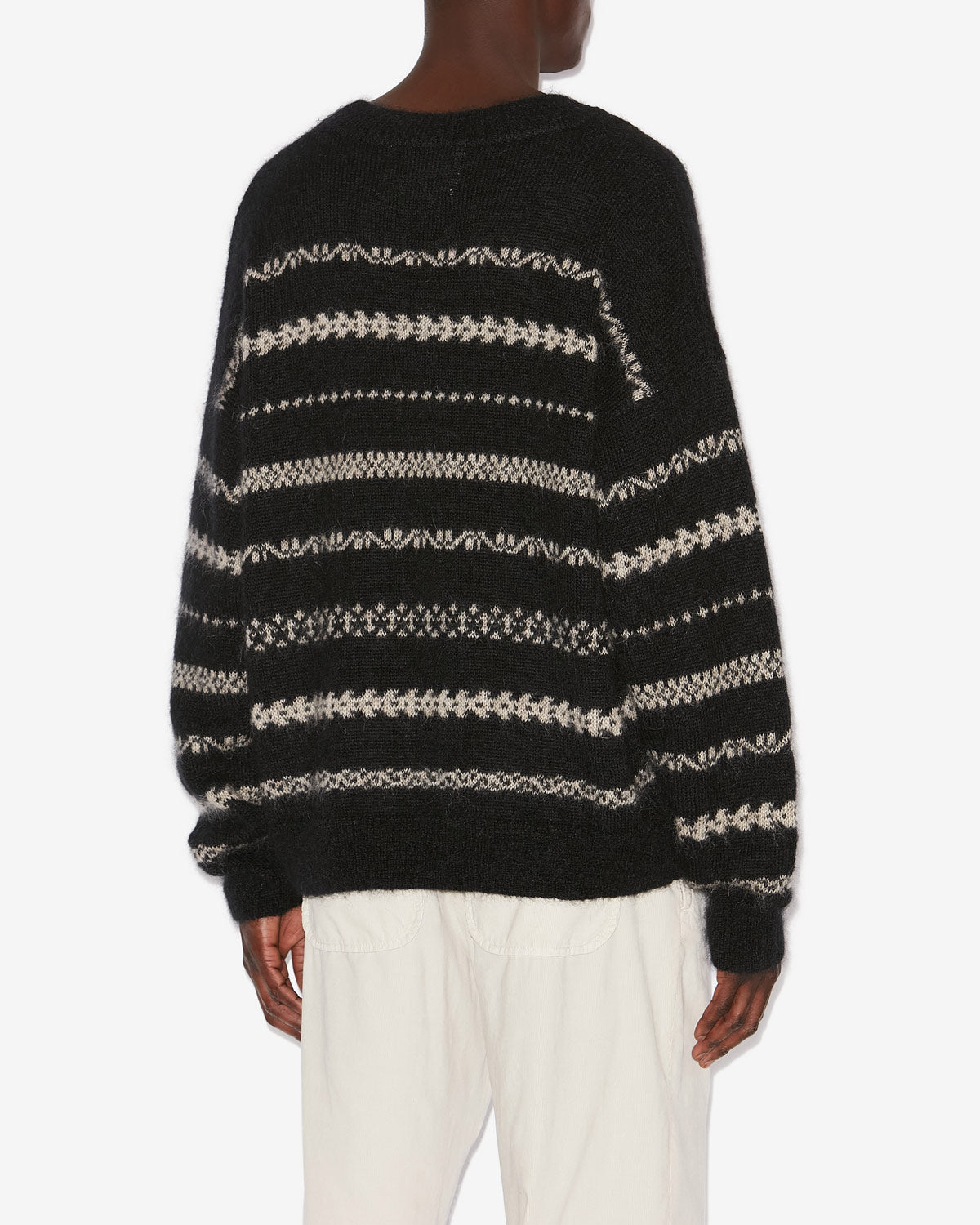 Amory sweater Man Black-beige 3