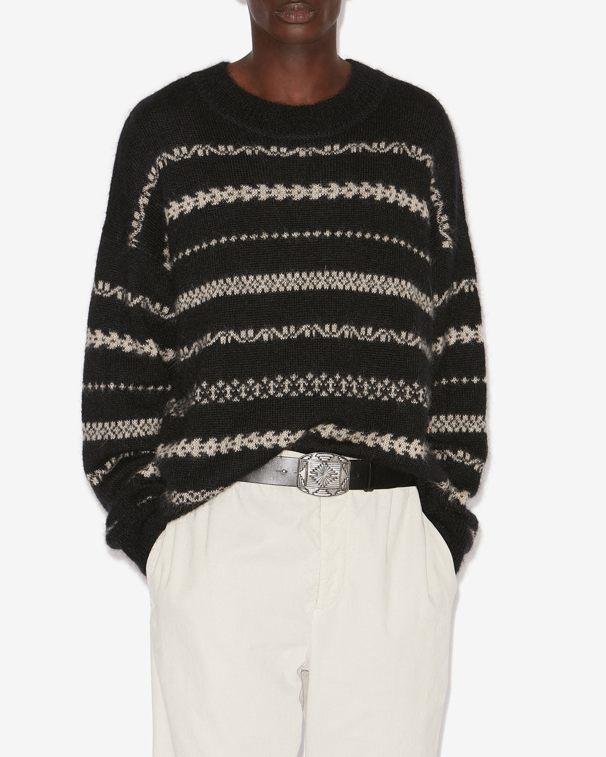 Pullover amory Man Black-beige 5