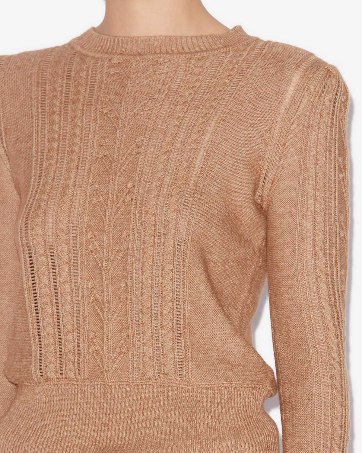 Kalyn sweater Woman Camel 4