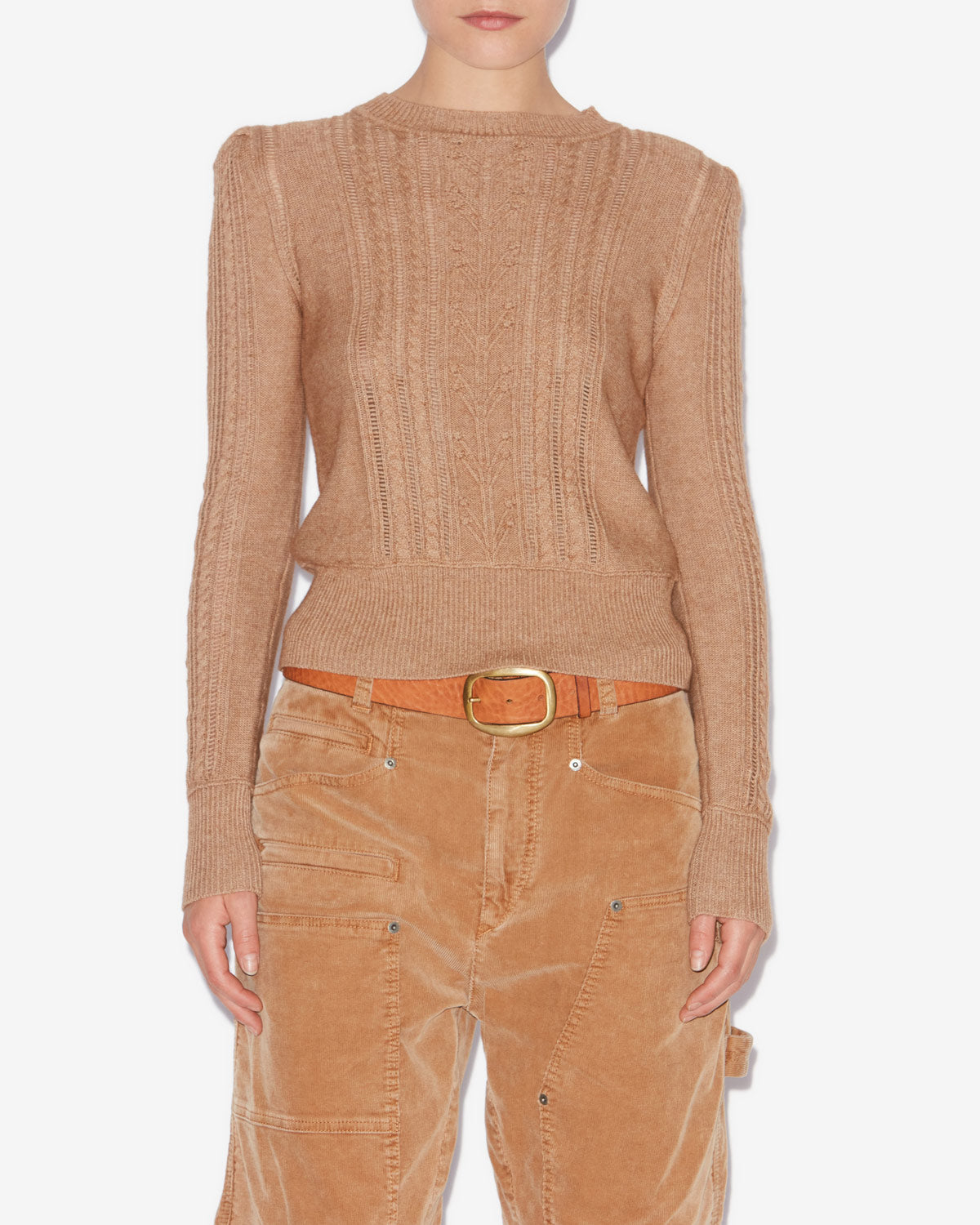 Kalyn sweater Woman Camel 4