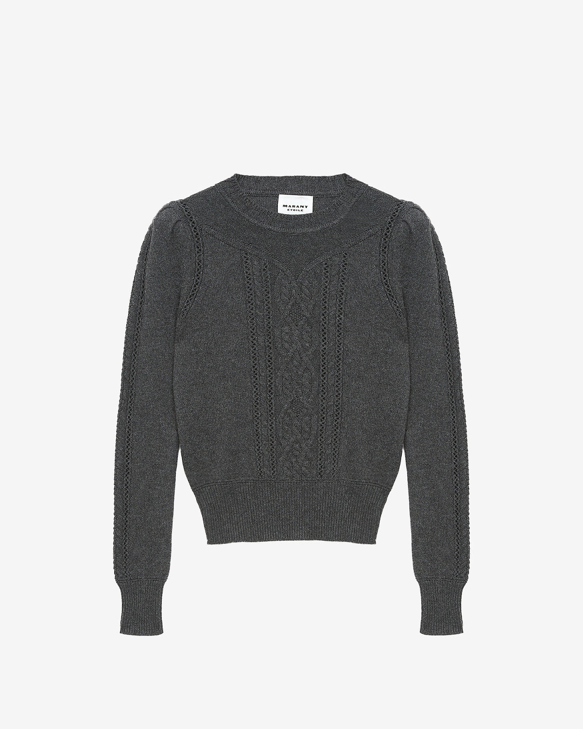 Jersey kelia de punto de cable - Anthracite - Woman - 5