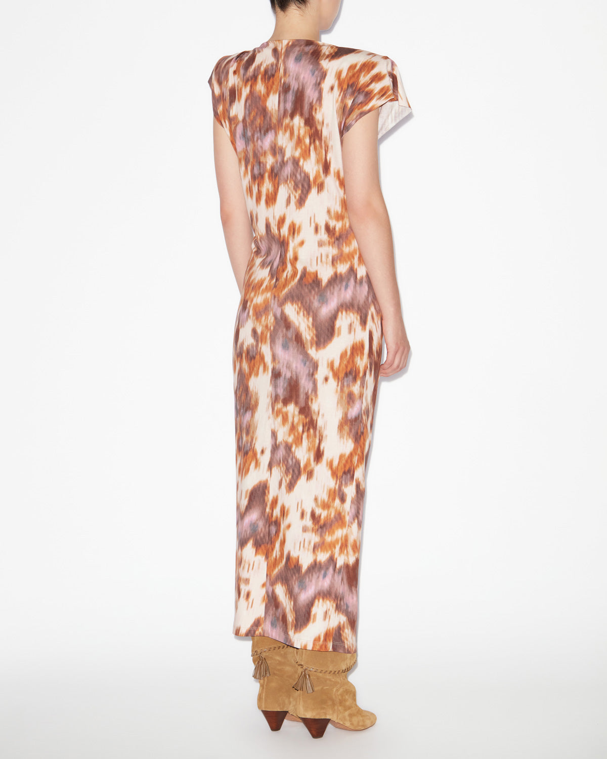 Nadela dress Woman Ecru-ochre 4