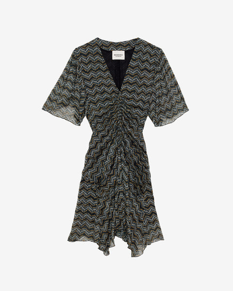 新品 ISABEL MARANT DREA DRESS ワンピース グリーン Isabel Marant Green Robe Bealisa – Homeboy Threads