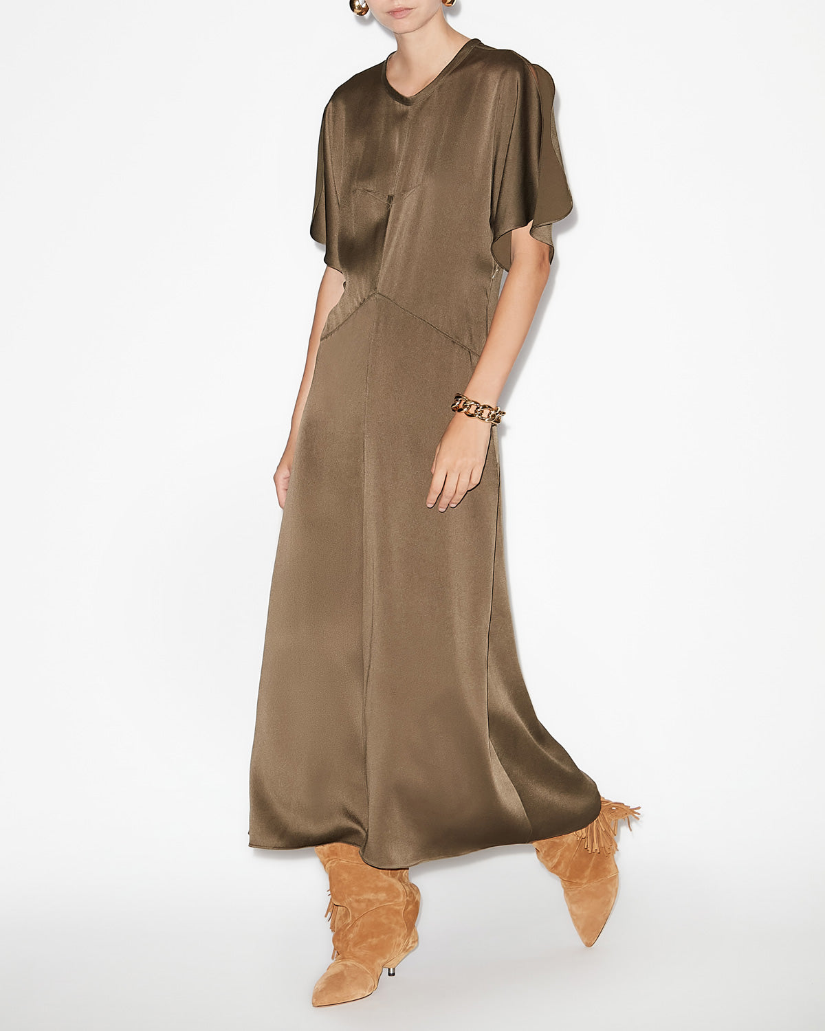 Vestido keany Woman Bronce 4