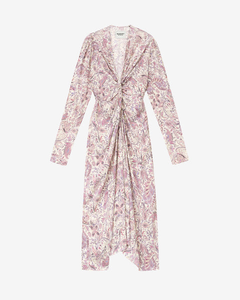 ISABEL MARANT ラリ ルシュ 詳細 セミシアト トレス 【関税込】 ISABEL MARANT NOLIAZE シルクポリエステル アシンメトリック