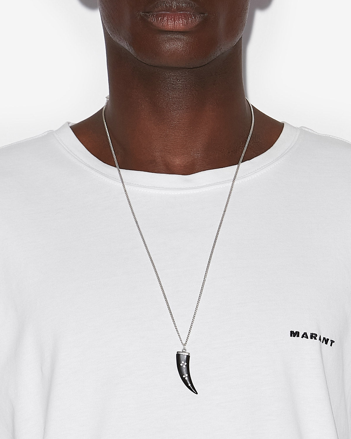 Collana maji Man Black and silver 2