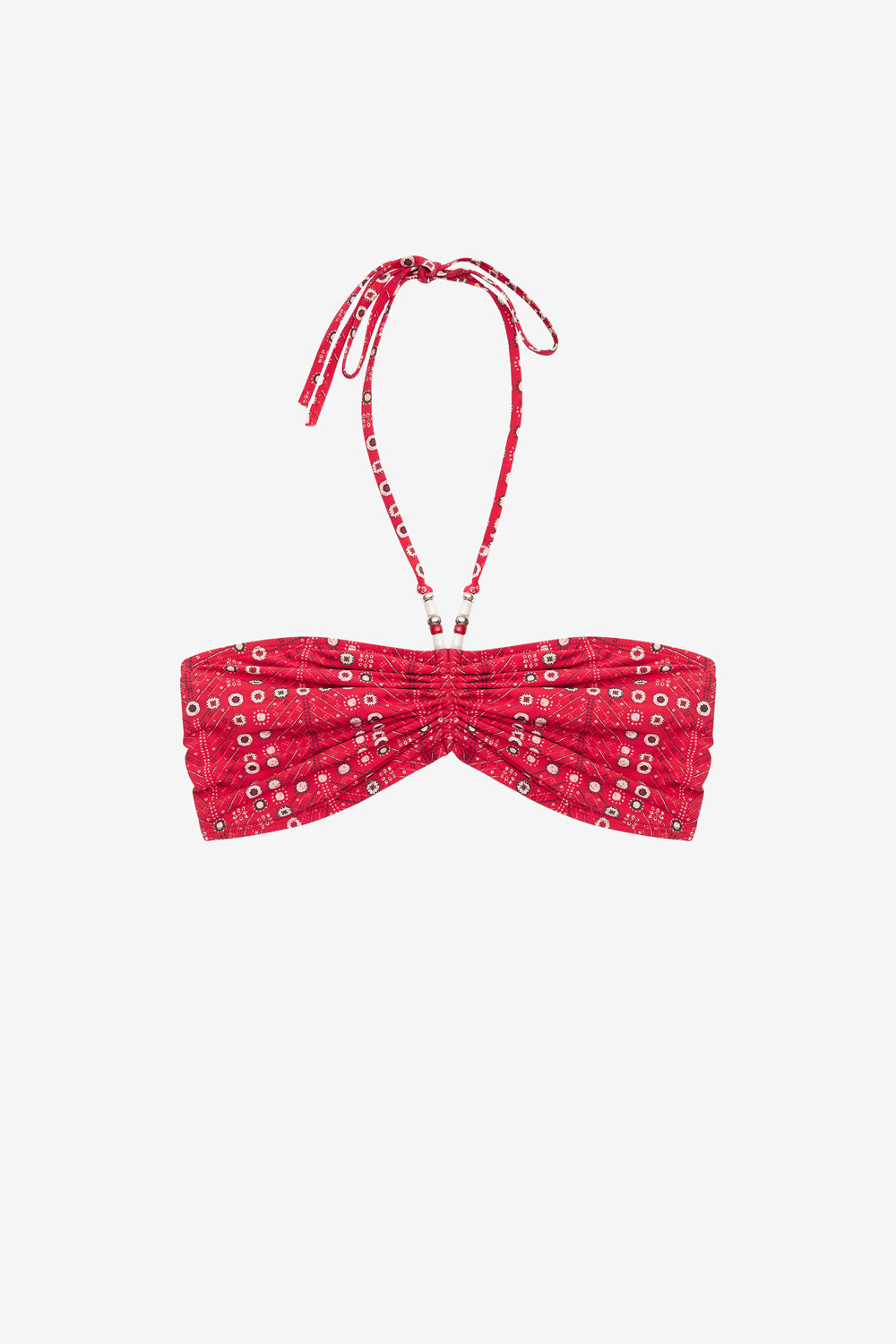 Haut de bikini salma imprimé - Rouge - Woman - 1