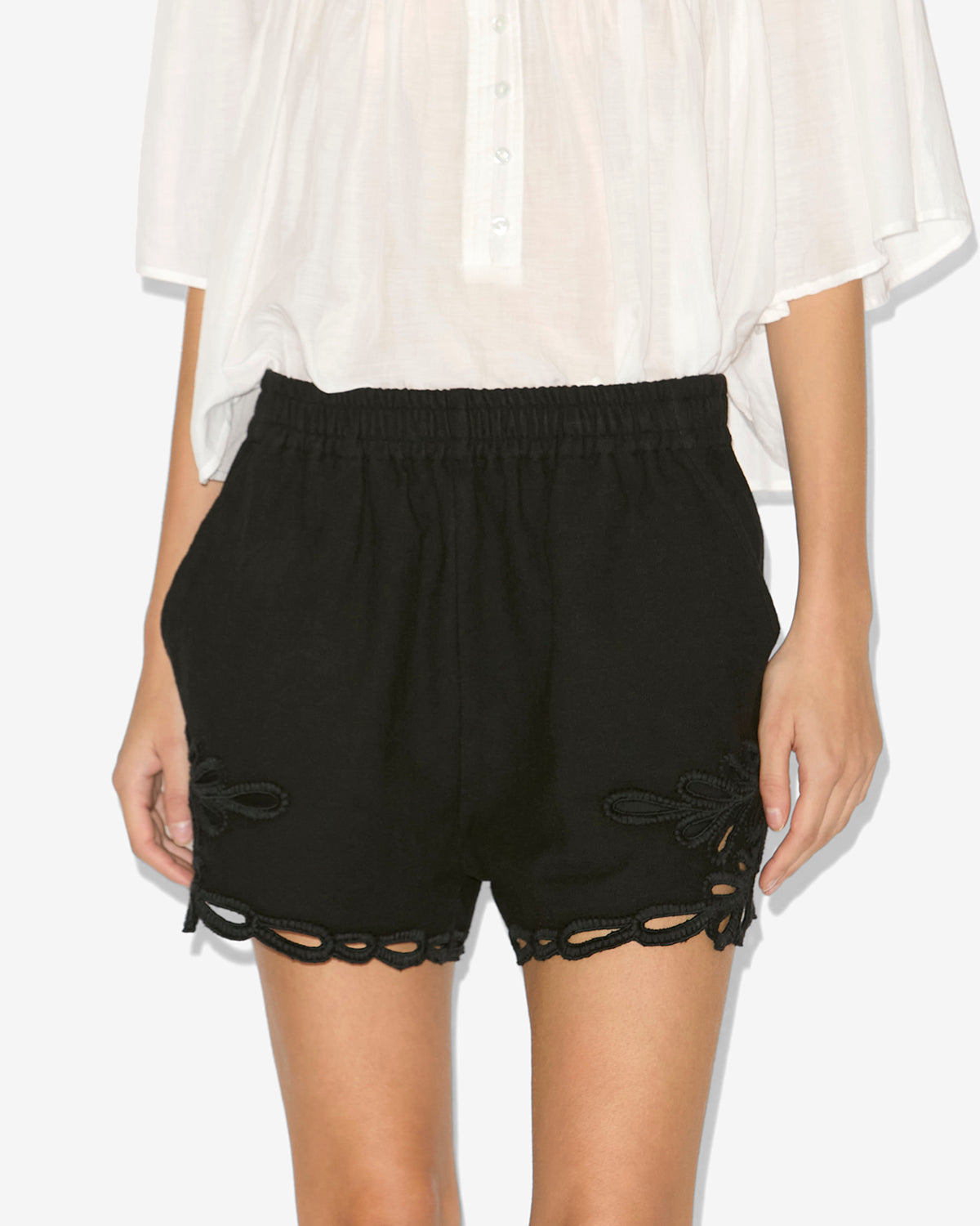 Shorts safa Woman Nero lavato 5