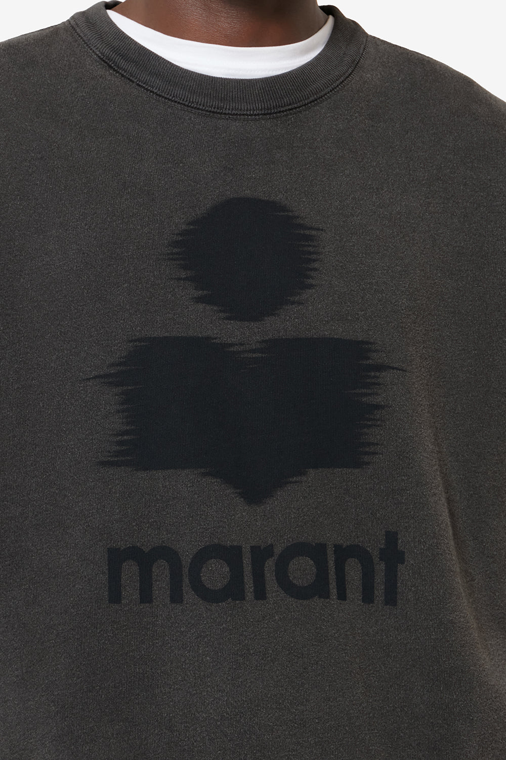 Sudadera mikoy de algodón con logotipo - Anthracite - Man - 3