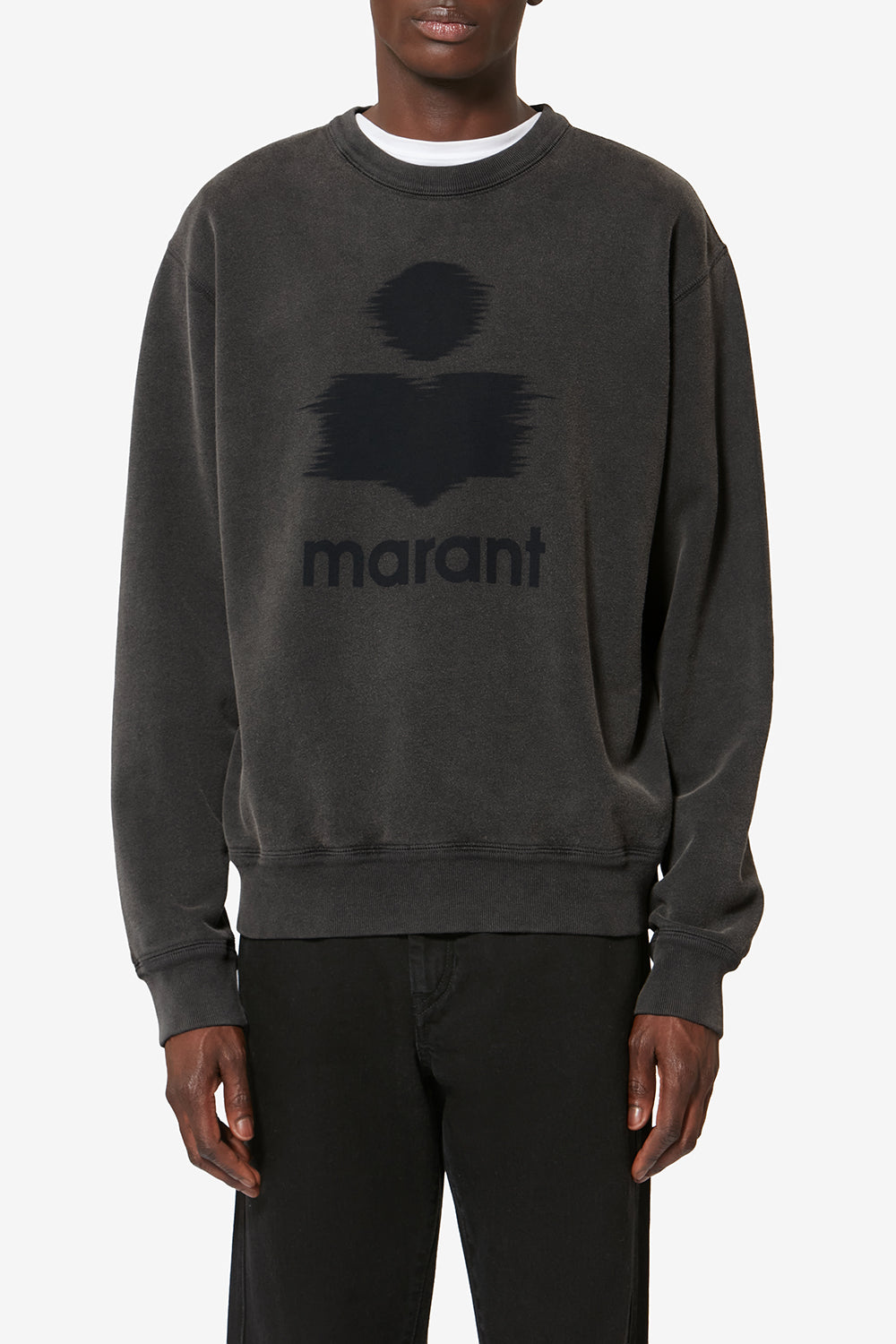 Sudadera mikoy de algodón con logotipo - Anthracite - Man - 4