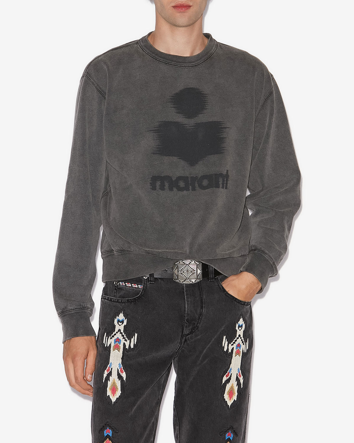 Sweatshirt mikoy Man Gris foncé 5