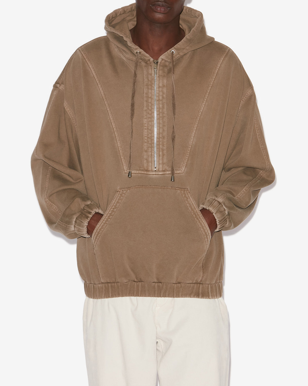 Sweatshirt yanis Man Khaki 4