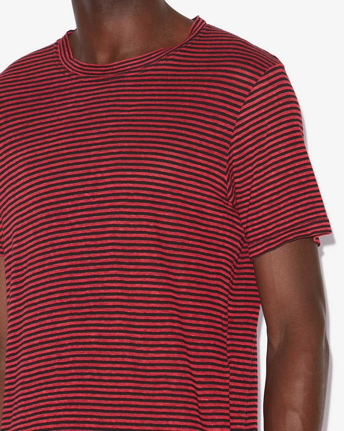 T-shirt leon Man Rosso 4