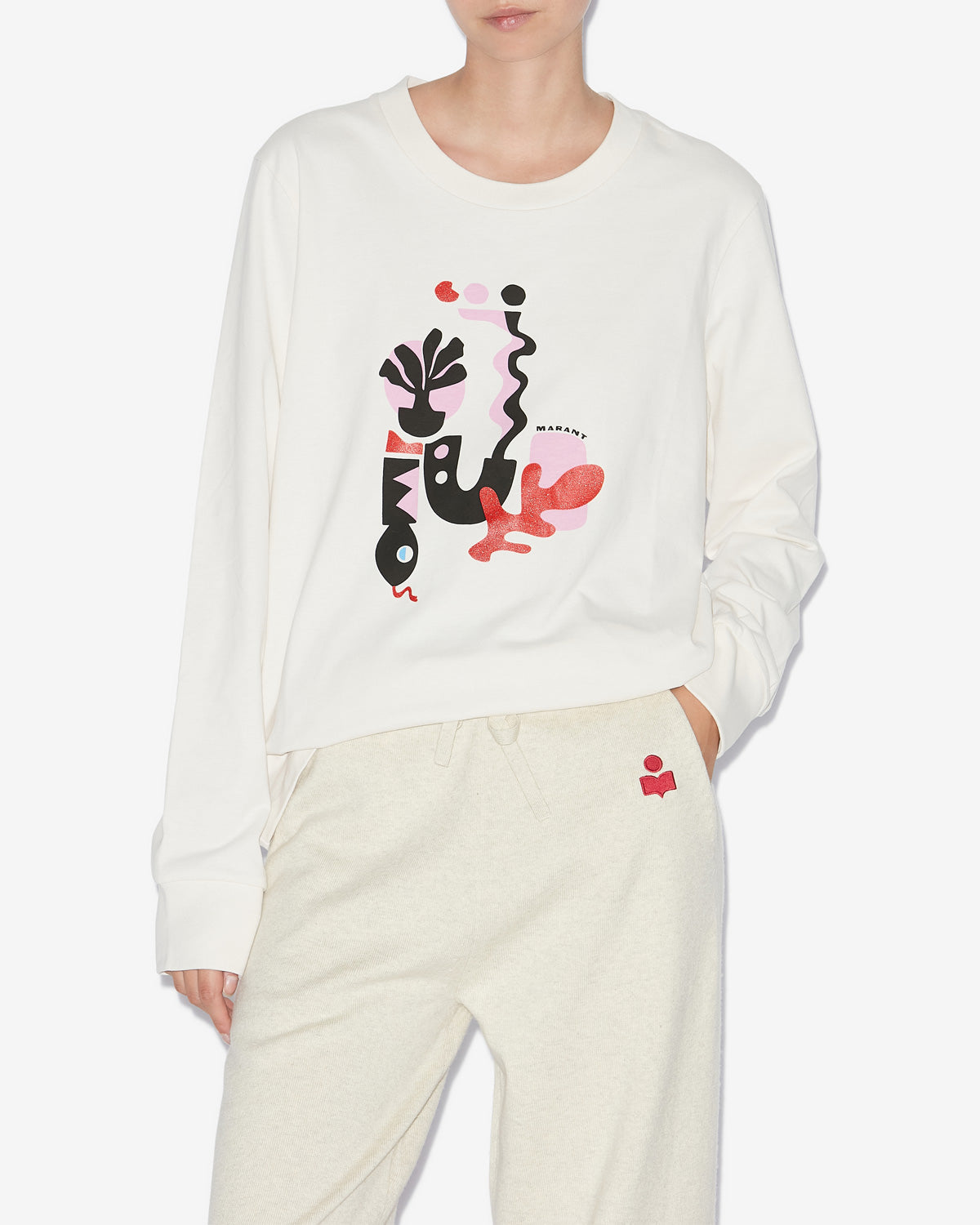 Tee shirt gabby - 에크루 - Woman - 3