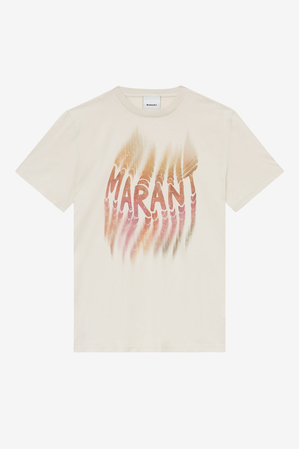 Camiseta con logotipo de algodón zoeline - Crudo - Woman - 1