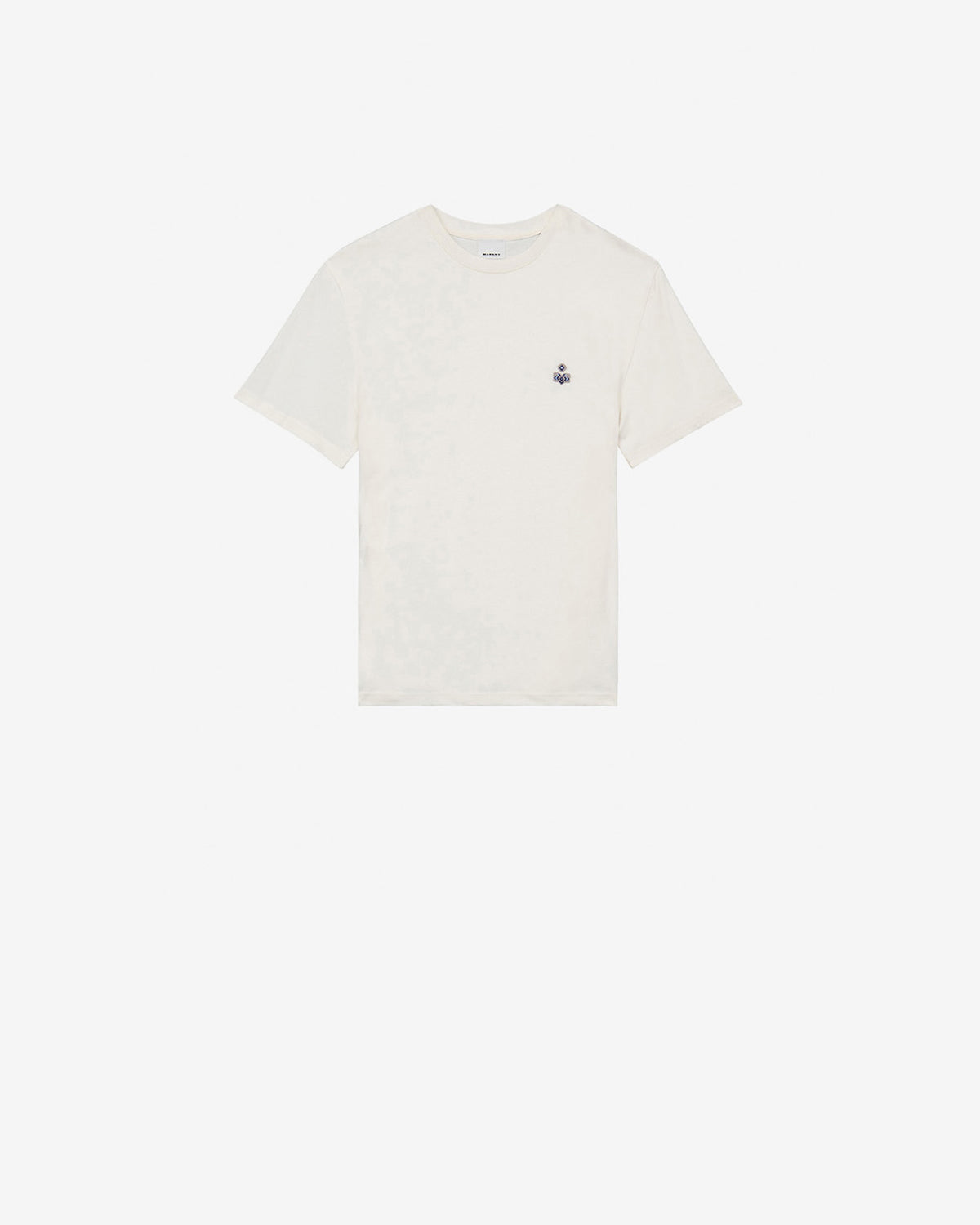 T-shirt hugo in cotone con logo ricamato - Beige - Man - 5