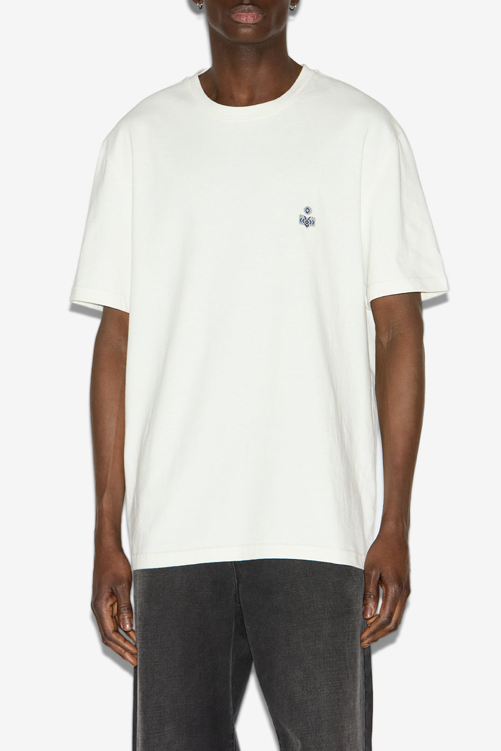 Hugo 刺しゅうロゴ入り コットン製 tシャツ - ベージュ - Man - 4