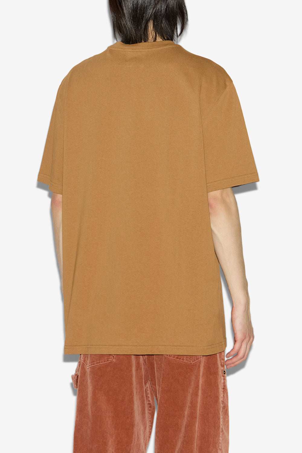 Hugo 刺しゅうロゴ入り コットン製 tシャツ - Camel - Man - 5