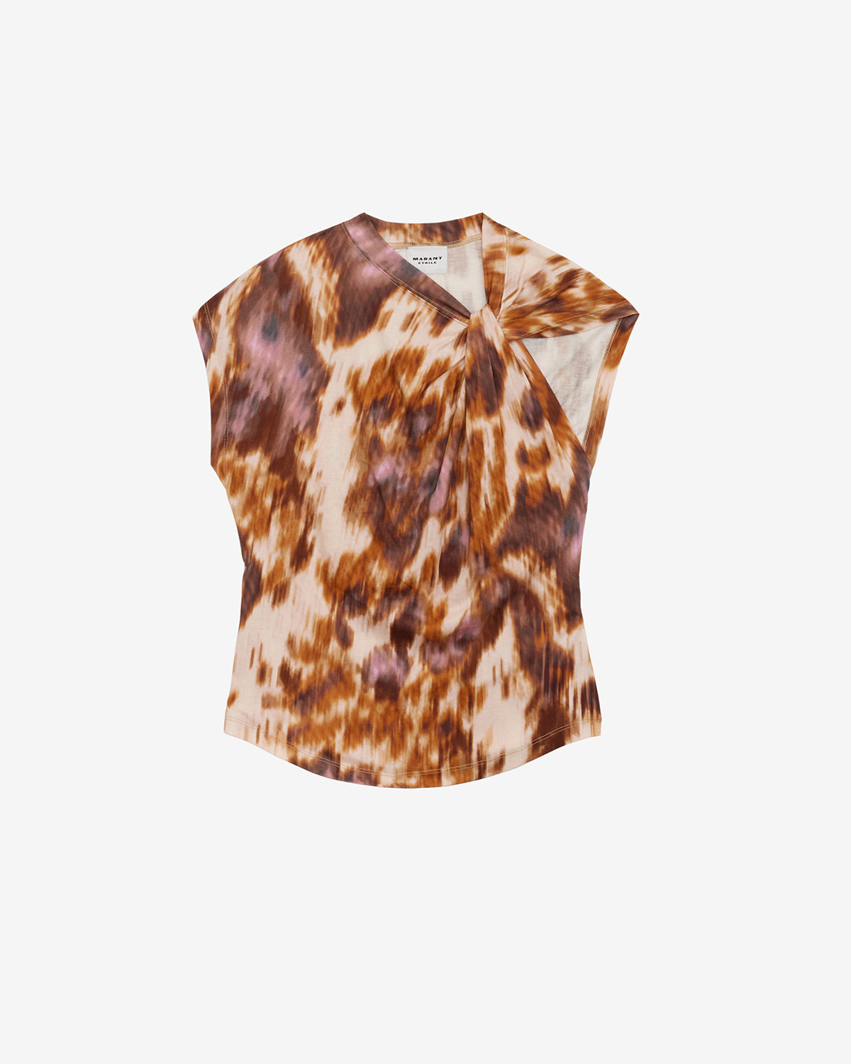 Camiseta nayda Woman Ecru-ochre 4