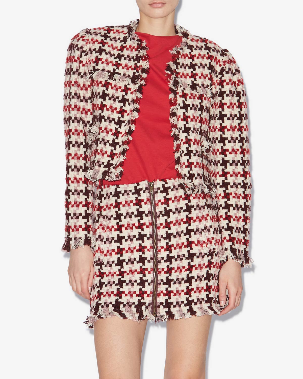 Veste amelio Woman Rouge-rose 5