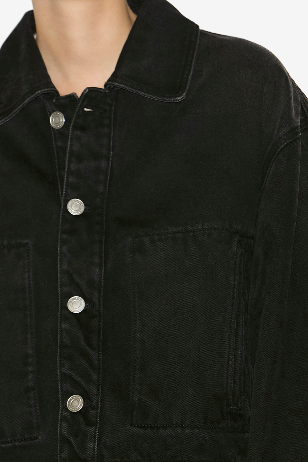 Chaqueta vaquera clásica josephine - Negro lavado - Woman - 4