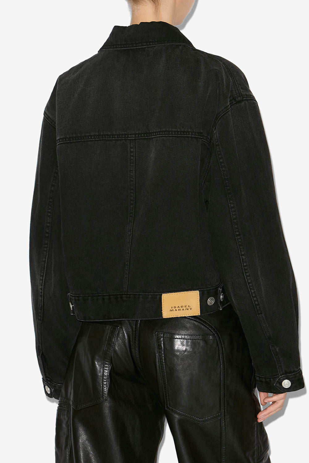 Chaqueta vaquera clásica josephine - Negro lavado - Woman - 6