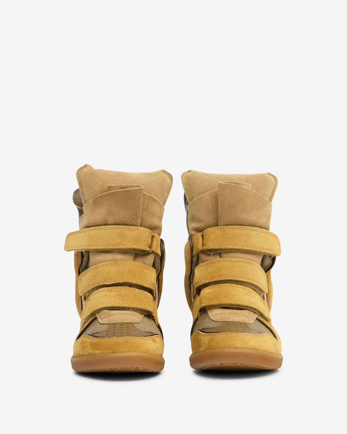 BEKETT SNEAKERS Woman khaki-ochre | ISABEL MARANT Official online