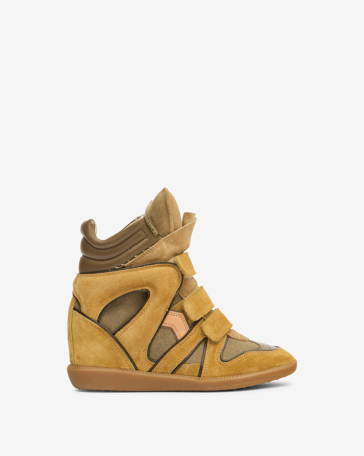 BEKETT SNEAKERS Woman khaki-ochre | ISABEL MARANT Official online