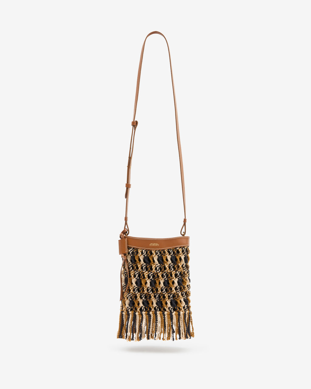 Isabel Marant Sac Noli en macramé et cuir
